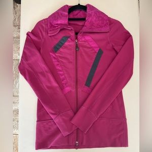 Pink Lululemon Geometric Jacket